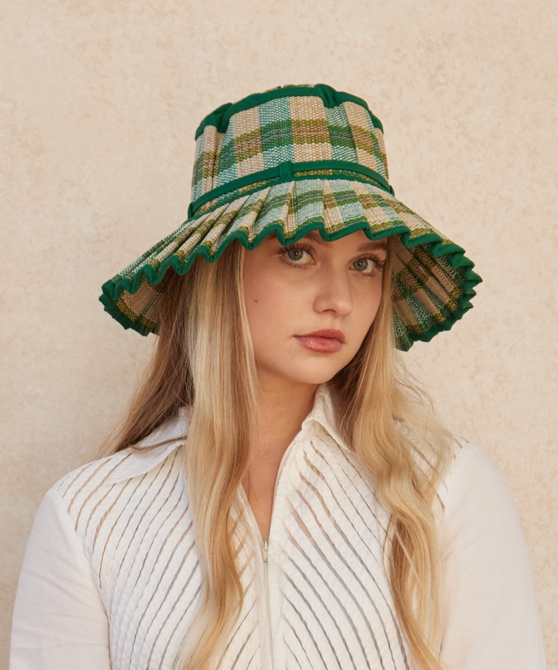 oggi5月号掲載【 Beaurance（ビューランス）】ペーパーブレードカサブランカハット